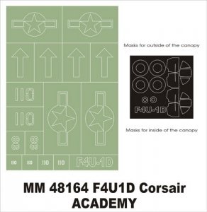 Montex MM48164 F4U1D Corsair ACADEMY