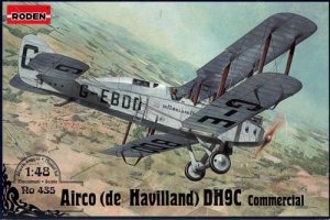 Roden 435 Airco (de Havilland) DH9C Commercial