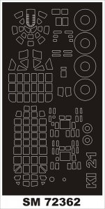 Montex SM72362 Ki-21 SALLY for ICM 1/72