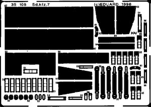 Eduard 35105 Sd. Kfz.7 1/35 Tamiya