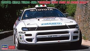 Hasegawa 20673 TOYOTA CELICA TURBO 4WD GRIFONE 1994 TOUR DE CORSE RALLY 1/24 