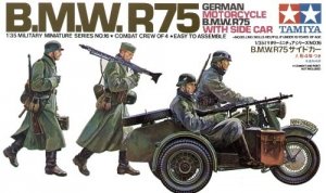 Tamiya 35016 BMW R75 With Side Car (1:35)