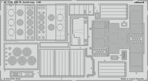 Eduard 481129 SM.79 bomb bay EDUARD 1/48