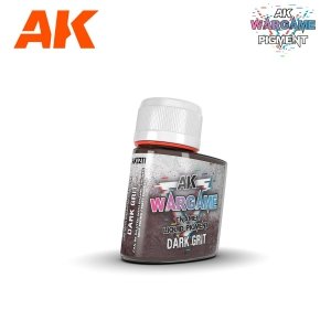 AK Interactive AK1211 DARK GRIT – ENAMEL LIQUID PIGMENT 35ml
