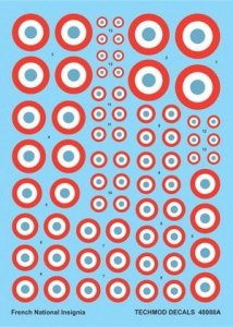 Techmod 48088 - French National Insignia 1938-1942 (1:48)