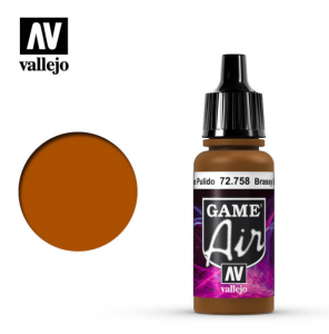 Vallejo 72758 GAir - Brassy Brass Matt 17ml