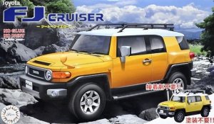 Fujimi 066134 Toyota FJ Cruiser (Two-Tone Yellow) 1/24