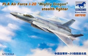 Bronco GB7010 PLA Air Force J-20A Stealthfighter 1/72
