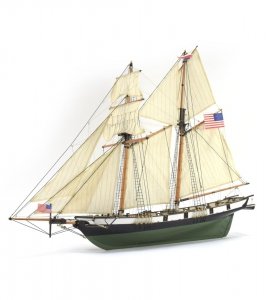 ARTESANIA LATINA 22416 American Schooner Harvey 2022 1/60