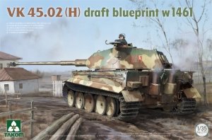 Takom 2191 VK45.02(H) Draft Blueprint w1461 1/35