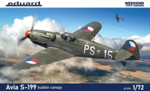 Eduard 7471 Avia S-199 bubble canopy 1/72