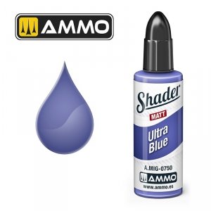 AMMO of Mig Jimenez A.MIG 0750 Ultra Blue Shader Matt