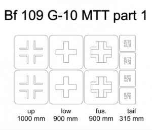 Omask 24023 Bf 109 G-10 MTT part 1 1/48