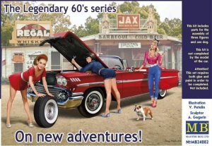 Master Box 24082 The Legendary 60's series On new adventures! 1/24