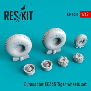 RESKIT RS48-0281 EUROCOPTER EC665 TIGER WHEELS SET 1/48