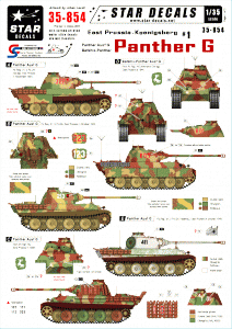Star Decals 35-854 East Prussia/Koenigsberg 1 1/35