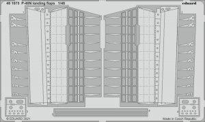 Eduard 481073 P-40N landing flaps ACADEMY 1/48