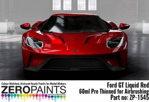 Zero Paints ZP-1545 Ford GT Liquid Red Paint 60ml