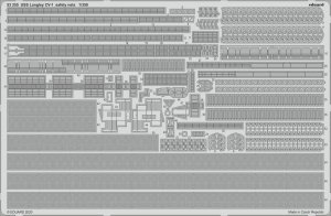 Eduard 53255 USS Langley CV-1 safety nets 1/350 TRUMPETER