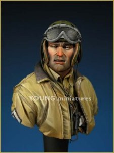 Young Miniatures YM1808 U.S. TANK CREW Europe WWII 1/10