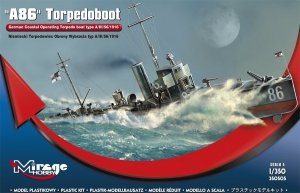 Mirage Hobby 350505 A86 Niemiecki Torpedowiec typu A/III/56/1916 1:350