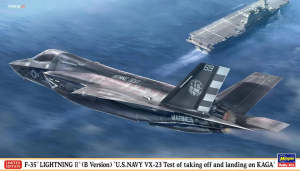 Hasegawa 02488 F-35 Lightning II (B Version) `U.S.NAVY VX-23 Test of taking off and landing on KAGA´ 1/72