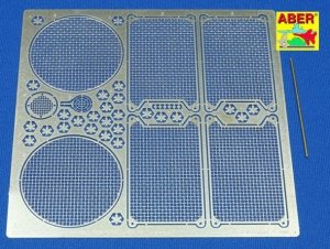Aber 16034 Tiger II Vol.2A - Grilles (1:16)