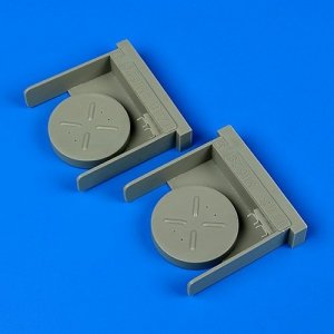 Quickboost QB48686 MiG-29A Fulcrum exhaust covers type B GWH 1/48