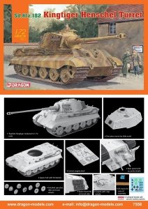 Dragon 7558 King Tiger Henschel (1:72)
