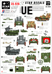 Star Decals 35-926 Renault UE 1/35