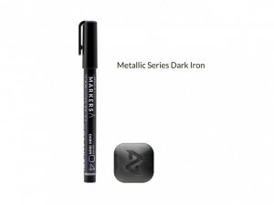 Gaahleri GM-MS04 Metallic Series Markers Dark Iron