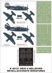Montex K48127 SB2C-4 Helldiver 1/48