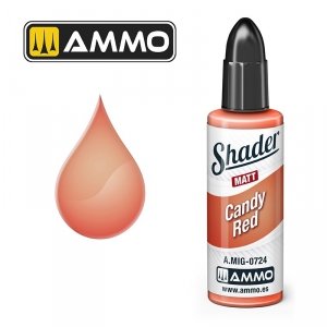 AMMO of Mig Jimenez A.MIG 0724 Candy Red Shader Matt