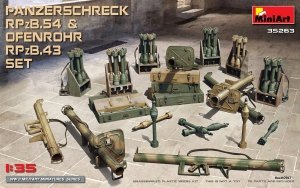 MiniArt 35263 PANZERSCHRECK RPzB.54 & OFENROHR RPzB.43 SET (1:35)