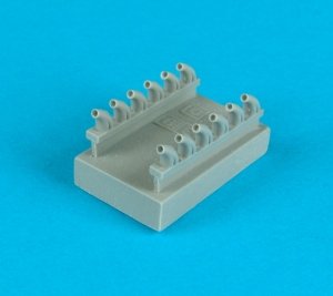 Quickboost QB48078 P39 Q/N Airacobra exhaust Eduard 1/48