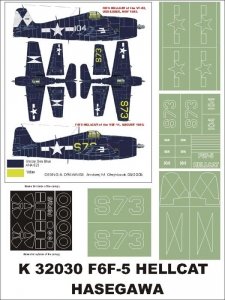 Montex K32030 F6F5 Hellcat 1/32