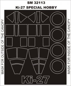 Montex SM32113 Ki-27 NATE SPECIAL HOBBY
