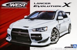 Aoshima 05320 C-West CZ4A Lancer Evo X '07 (1:24) 