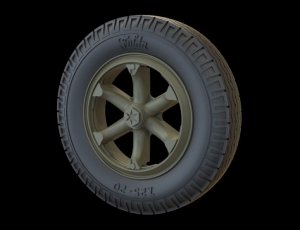 Panzer Art RE35-206 Road wheels for Henschel 33 (commercial pattern) 1/35