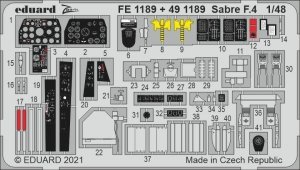 Eduard FE1189 Sabre F.4 AIRFIX 1/48