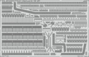 Eduard 53283 USS Constellation CV-64 part 3 - railings & safety nets TRUMPETER 1/350