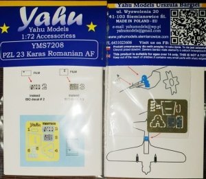 Yahu YMS7208 PZL 23 Karas Romanian AF 1/72