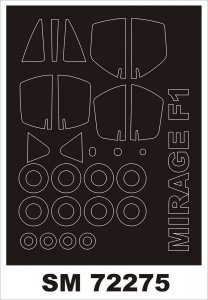 Montex SM72275 MIRAGE F1 SPECIAL HOBBY 1/72