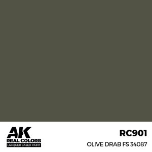 AK Interactive RC901 Olive Drab FS 34087 17 ml