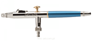 Harder & Steenbeck 127003 Aerograf Grafo T1 retouching cup 1 ml, nozzle set 0.15 mm, Quick Fix