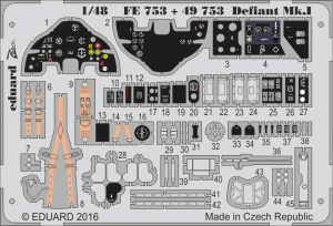 Eduard 49753 Defiant Mk. I AIRFIX 1/48