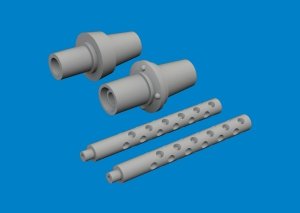 Eduard 6481053 P-39 gun barrels ARMA HOBBY 1/48