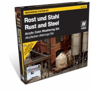 Vallejo 70150 Rust and Steel set zestaw