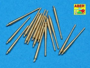 Aber 350L-13 Set of 16 pcs 105 mm SFLAK barrels SKC/33 used in C/31 mount for German war ships (1:350)
