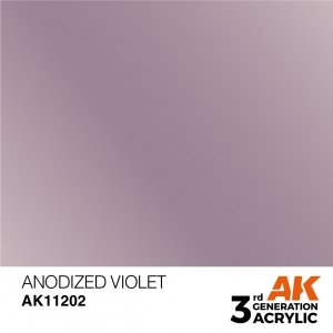 AK Interactive AK11202 ANODIZED VIOLET – METALLIC 17ml